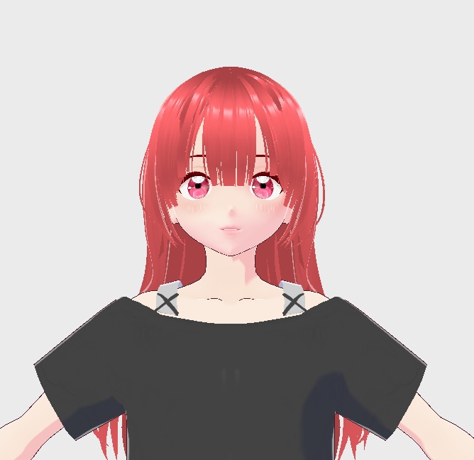 【無料配布】【VRoid】【VRM】麗火