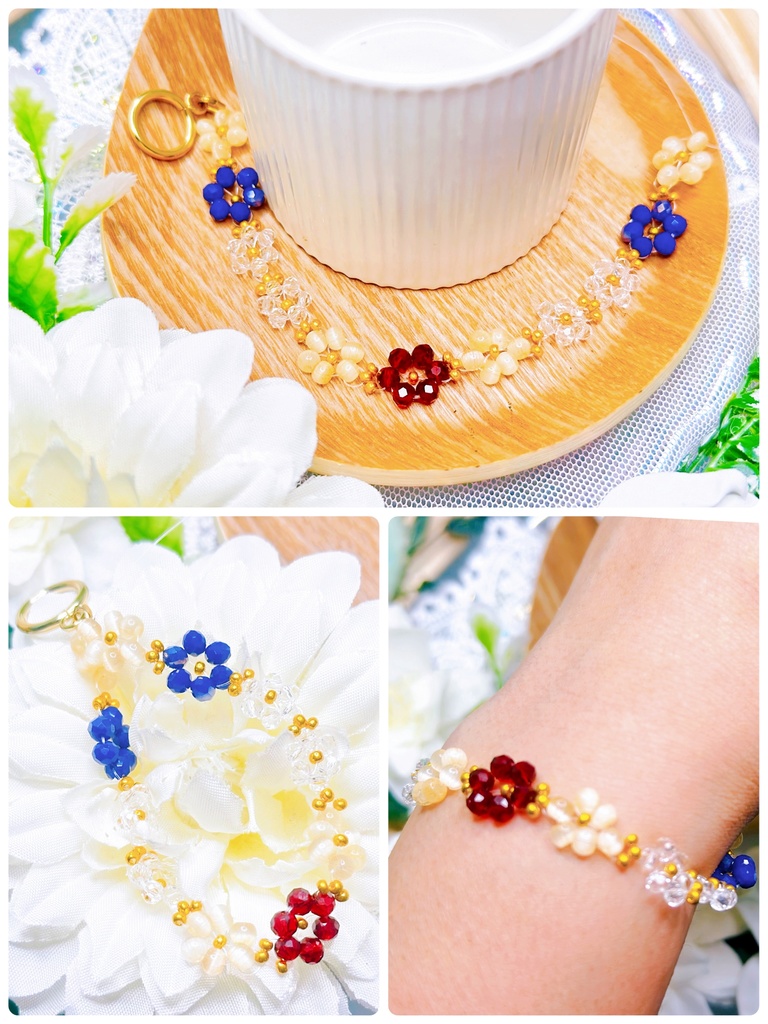 お花❶シリーズ　🌊さん(長さ出し可)