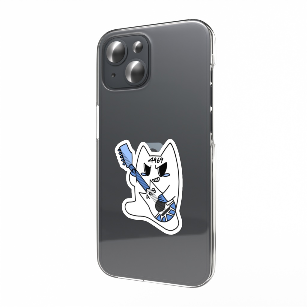 【お試し販売】498ハニワ(ベーシストver)ステッカー