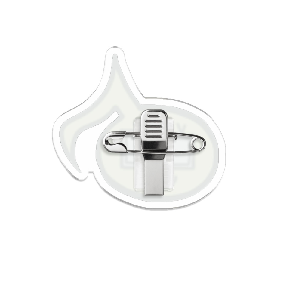 【お試し販売】音ちゃんの顔アクリルバッジ