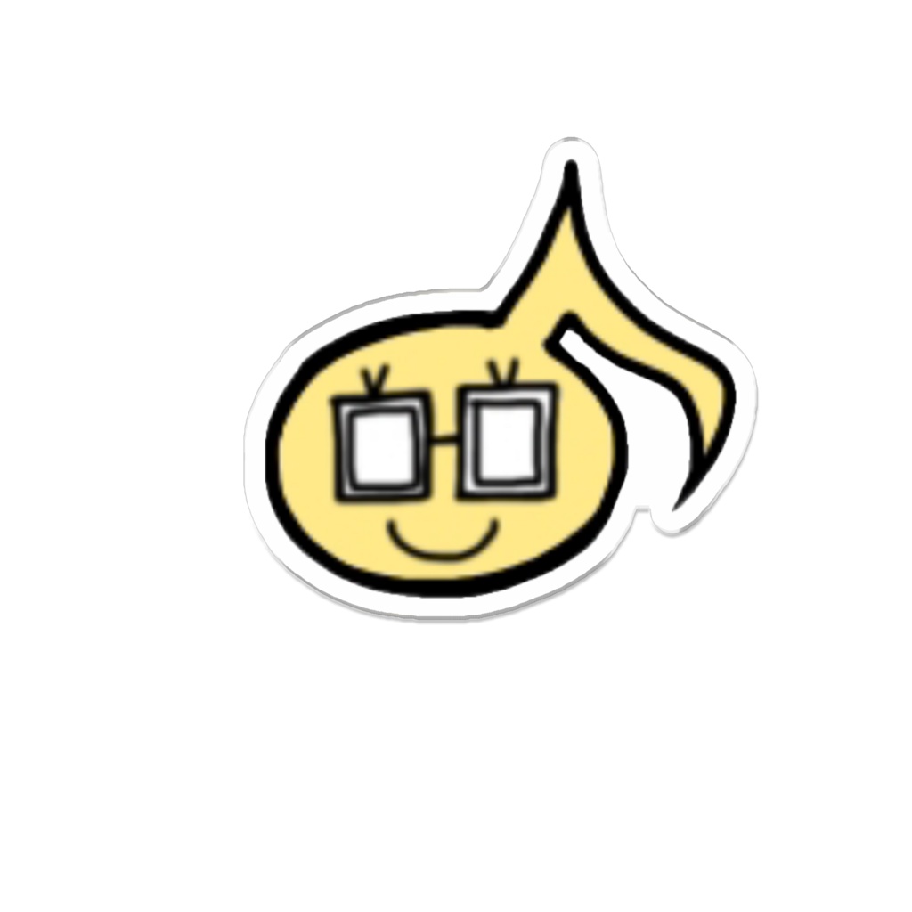 【お試し販売】音ちゃんの顔アクリルバッジ