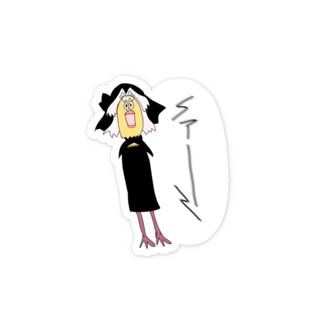 ビック(ル)リチキン スマホステッカー