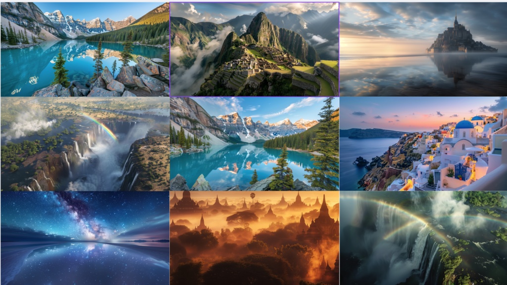 商用OK】配信・壁紙・TRPG用背景素材：世界の絶景＆ファンタジー景観セット