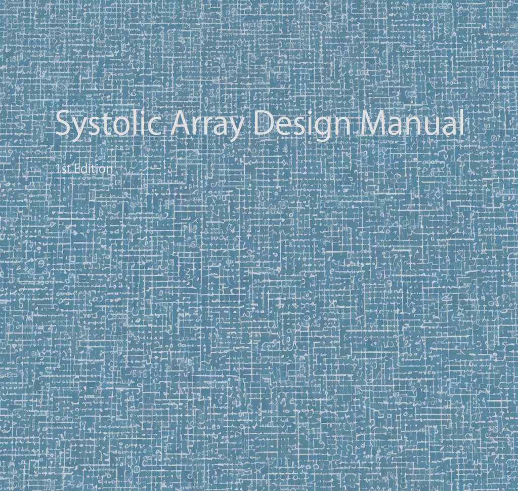 Systolic Array Design Manual (English Edition)