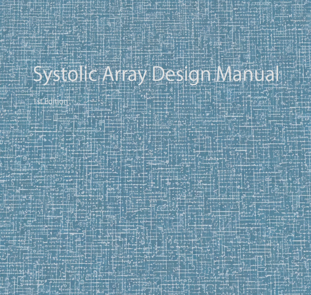 Systolic Array Design Manual (English Edition)