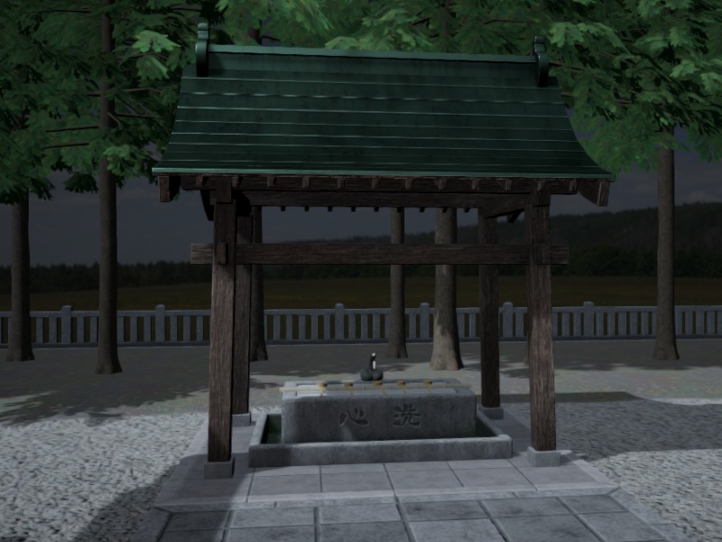 【3D 背景】男根神社【Unity UniversalRP用】