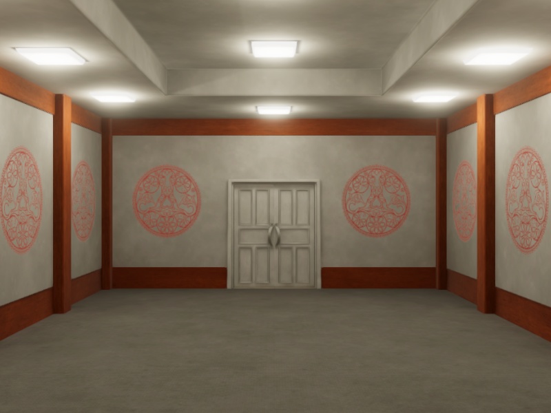 【3D 背景】カルト宗教の礼拝堂【Unity UniversalRP用】