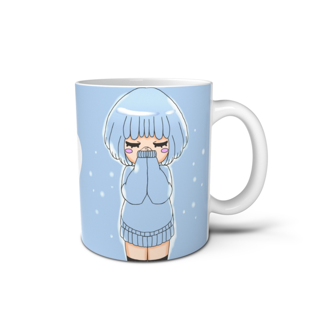 ゆるっとSACHIマグカップ【青】