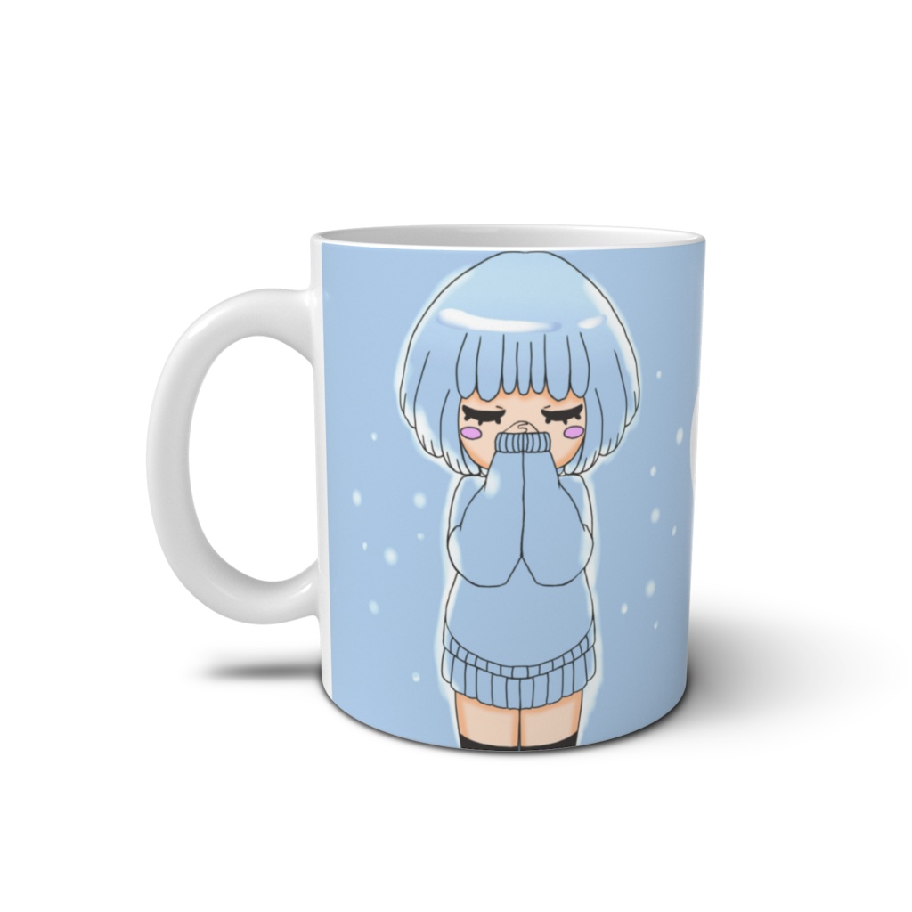 ゆるっとSACHIマグカップ【青】