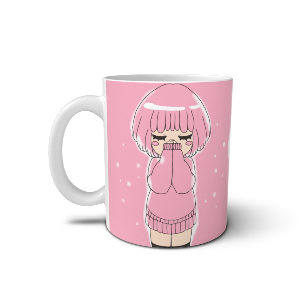 ゆるっとSACHIマグカップ【ピンク】