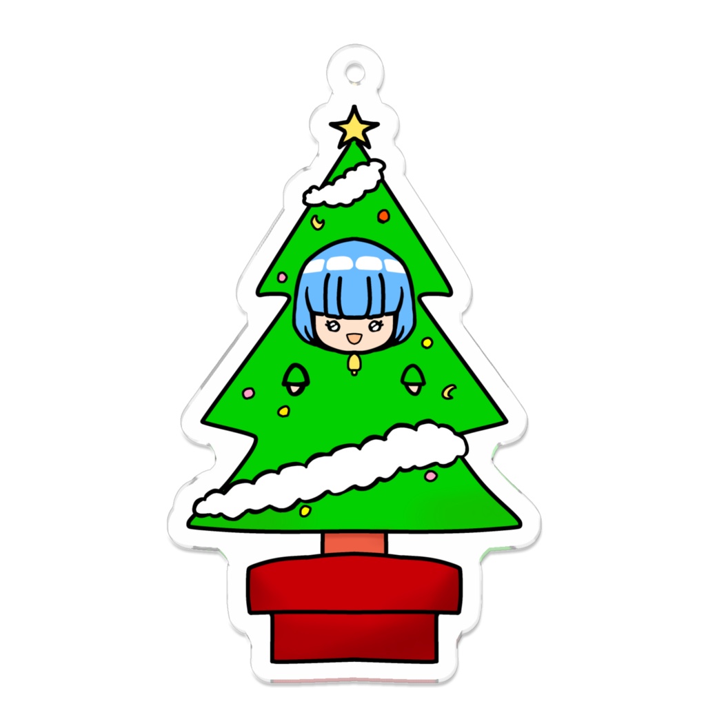 クリスマスツリーSachi　キーホルダー