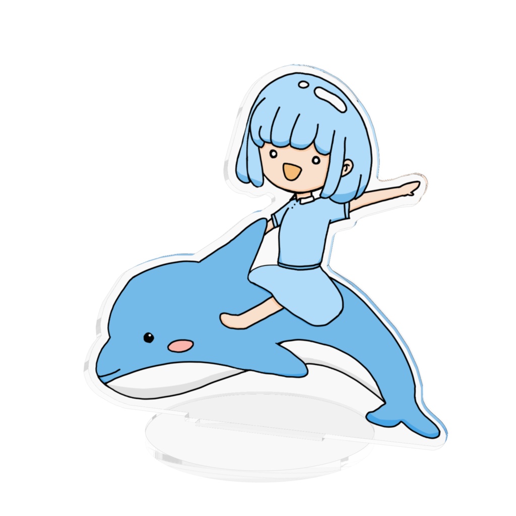 【誕生日記念】イルカ幸アクリルフィギュア