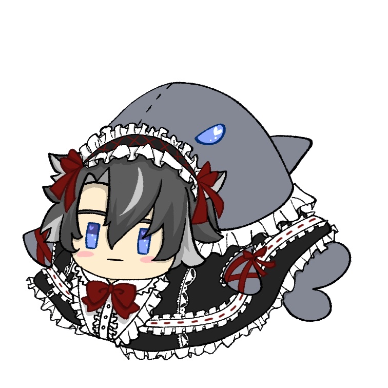 サメセスリおめかしロリィタアクキー