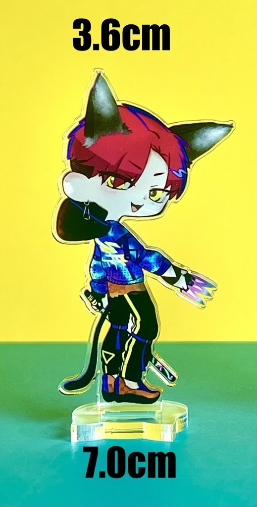 Chibi STER RED(ちびすた🌟嵐のぽぷすたくん) Single item