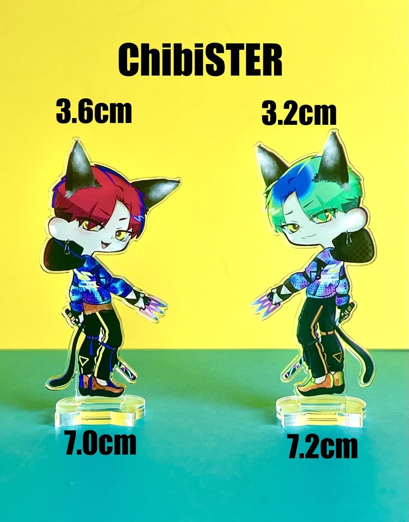 Chibi STER RED(ちびすた🌟嵐のぽぷすたくん) Single item