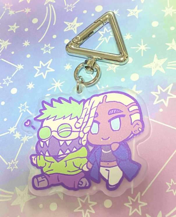 オクシアデートアクリルキーホルダー