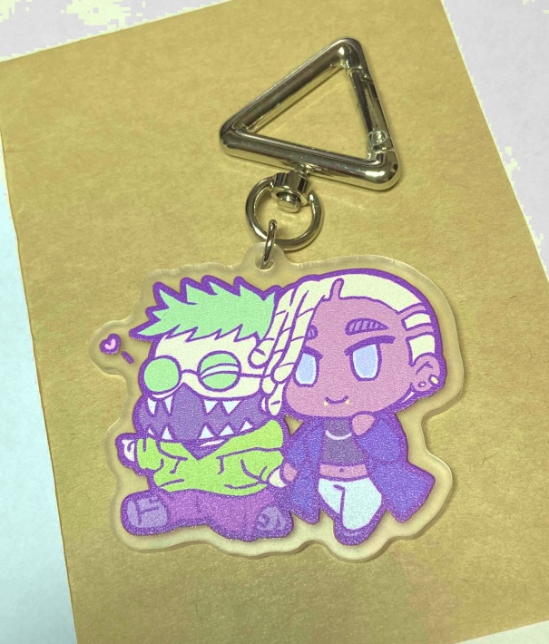 オクシアデートアクリルキーホルダー