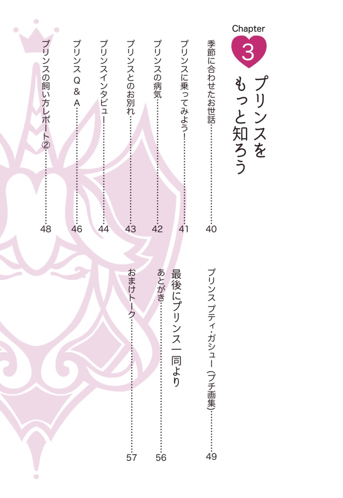 【冊子版】かっこよくってめんどくさいプリンスの飼い方•育て方