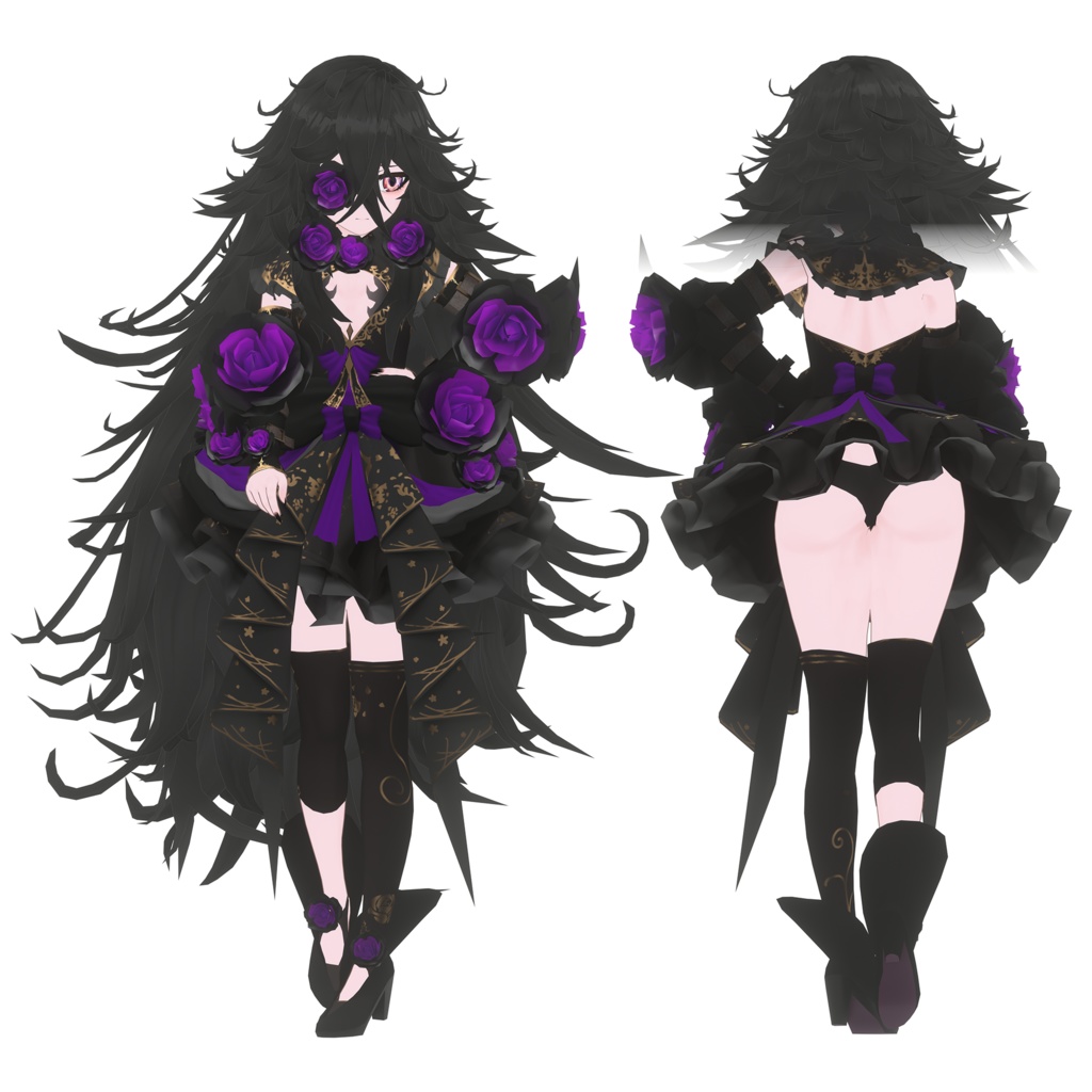 オリジナル3Dモデル「カマヤ」Ver1.0