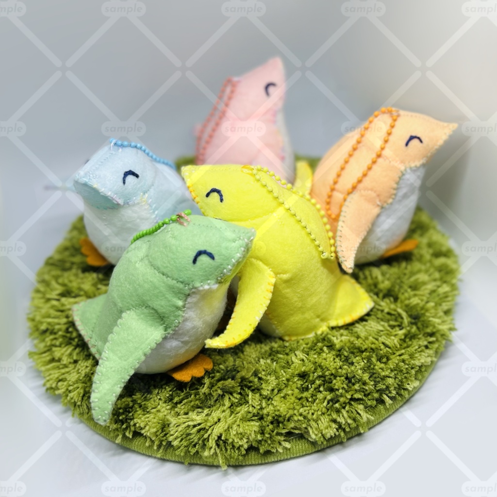 にっこりカラフルペンギンマスコット