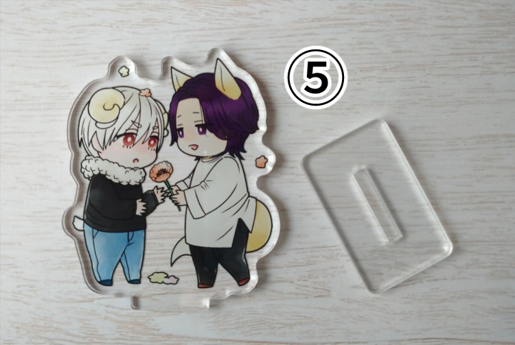 Ω専用シリーズアクスタ第二弾 全5種