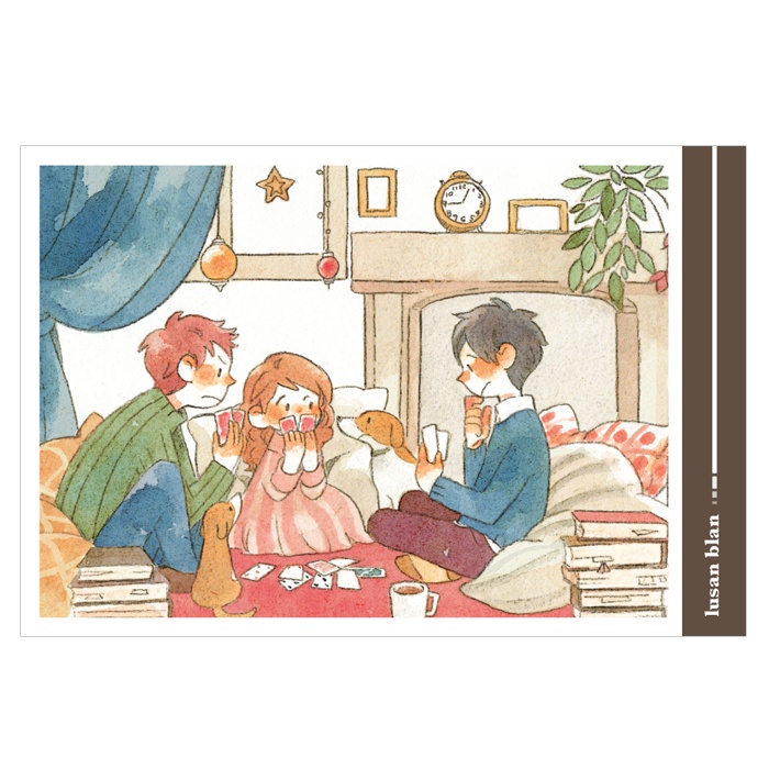 ポストカード　トランプ