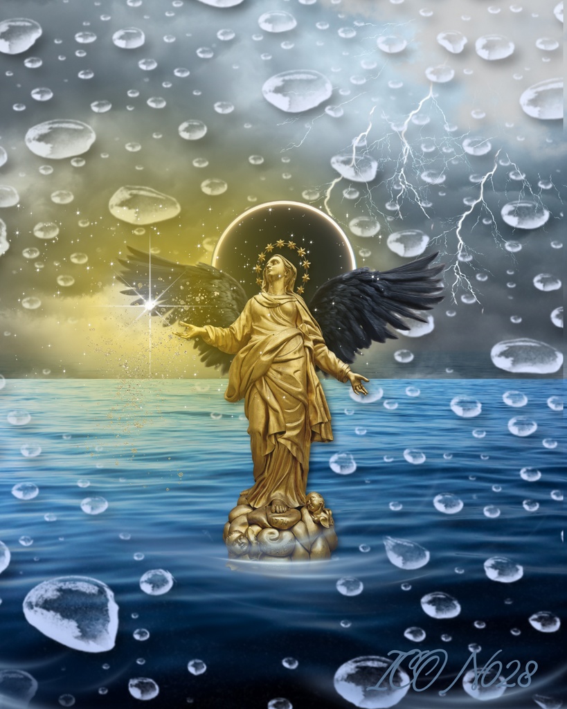 “Angel of the Tempest” 携帯用1080PX×1350PX