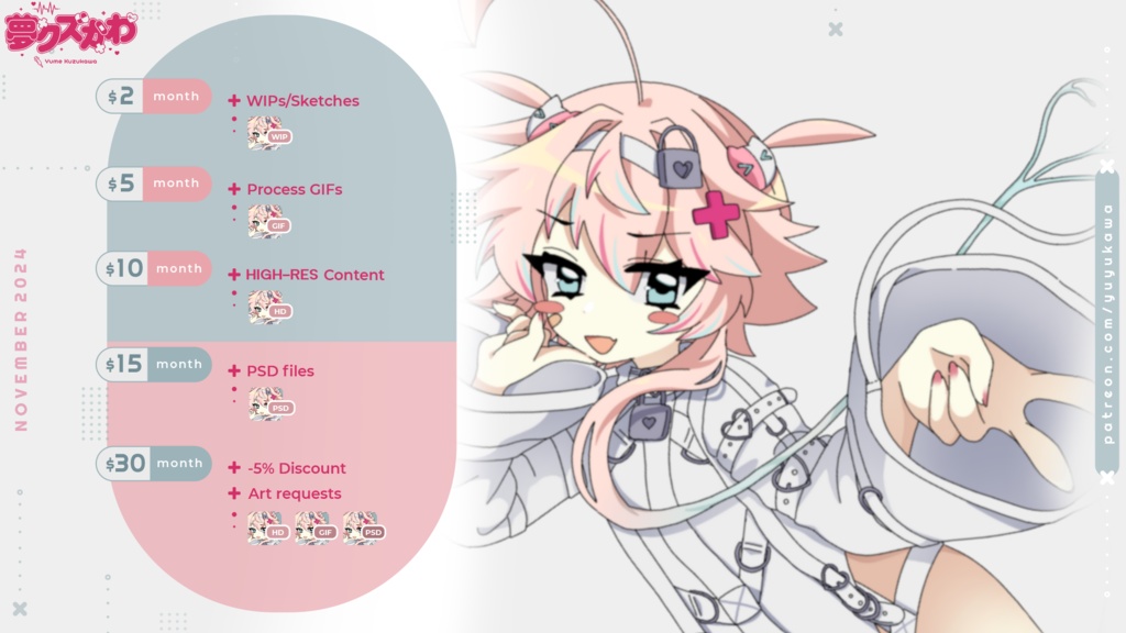 November 2024 Patreon Rewards