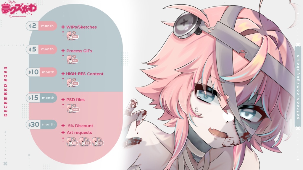 December 2024 Patreon Rewards