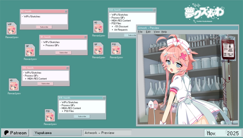 NOVEMBER REWARD 2025 FULL REWARD PACK