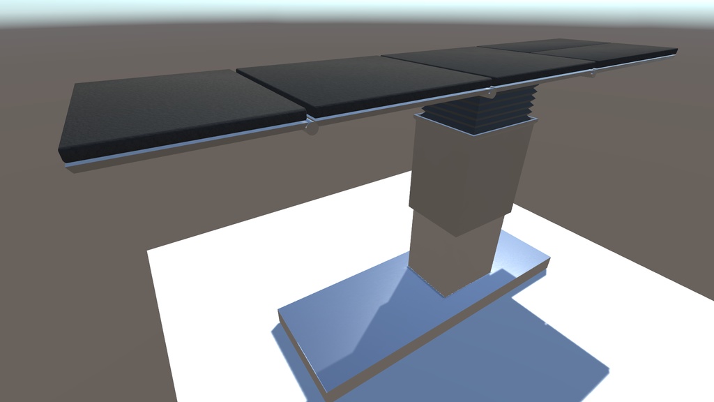 手術台の3Dモデル