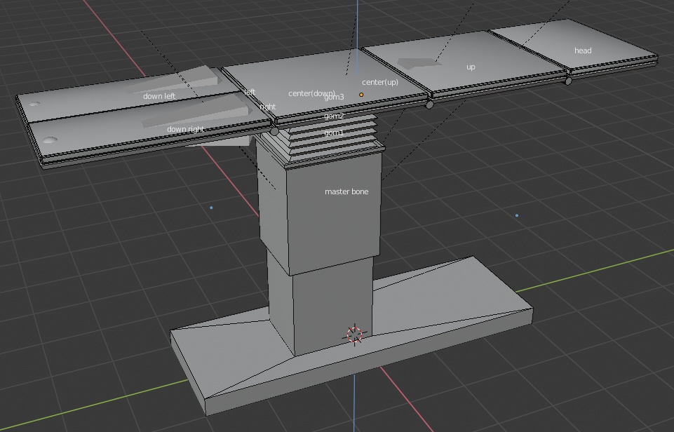 手術台の3Dモデル