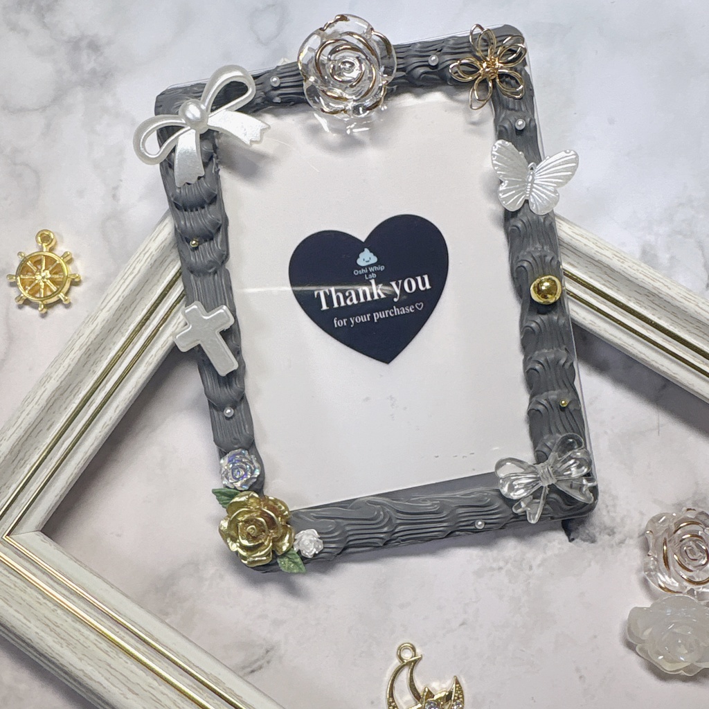 シルバー×ゴールド ホイップデコ