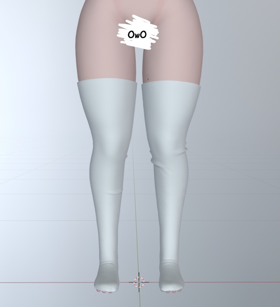 Thigh highs with paws - Two diffrent pairs