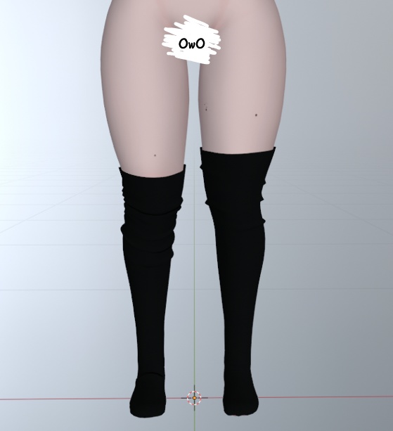 Thigh highs with paws - Two diffrent pairs