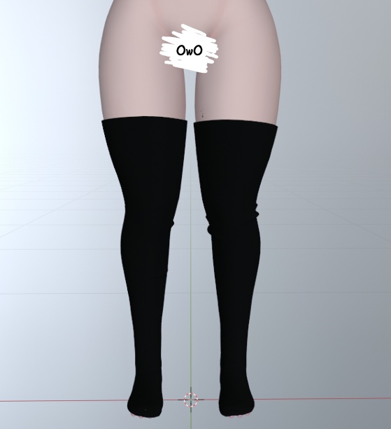 Thigh highs with paws - Two diffrent pairs