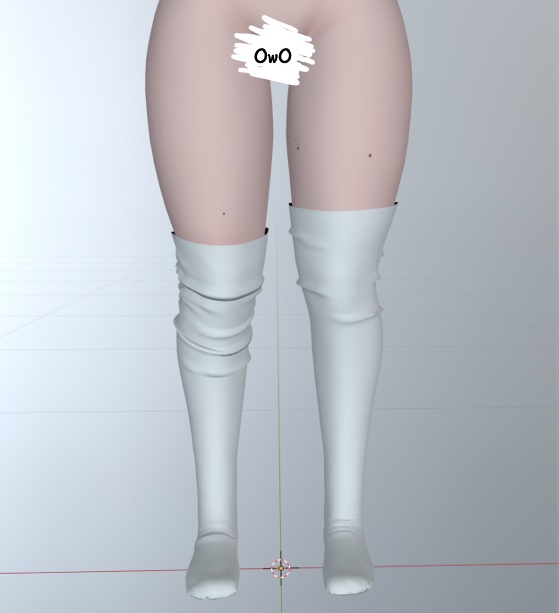 Thigh highs with paws - Two diffrent pairs