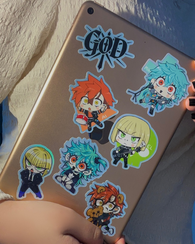 ホログラムステッカー（全7種セット）