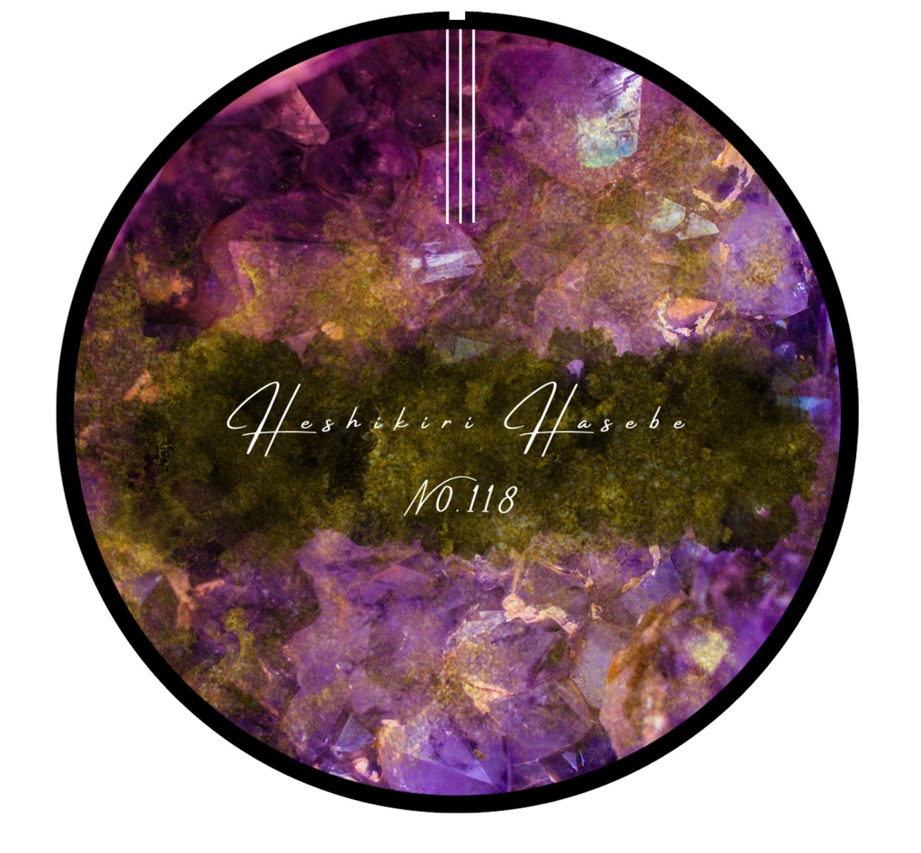 刀剣男士モチーフ鏡