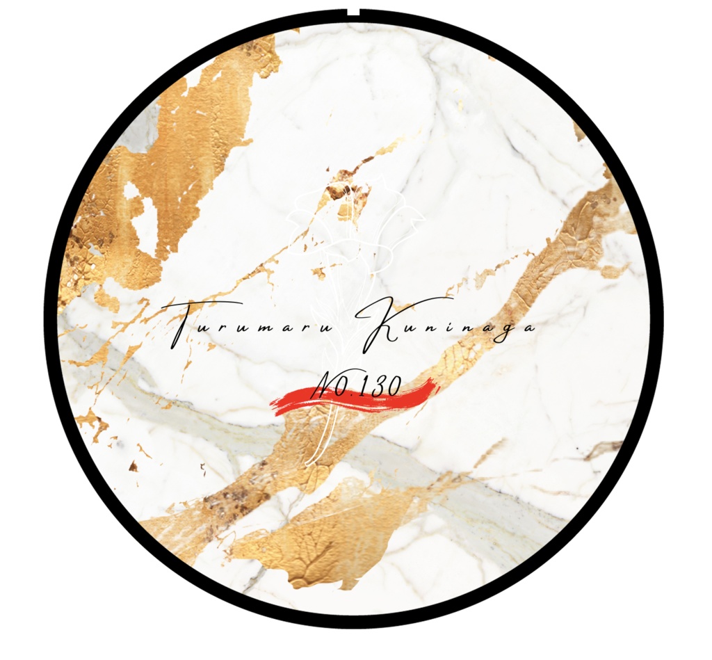 刀剣男士モチーフ鏡