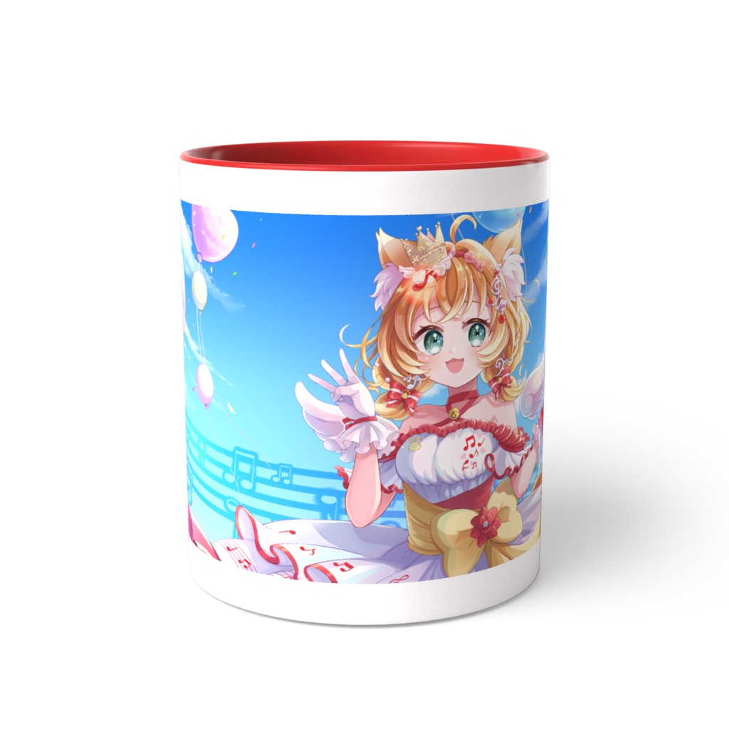 音奈莉あざか 3周年記念マグカップ