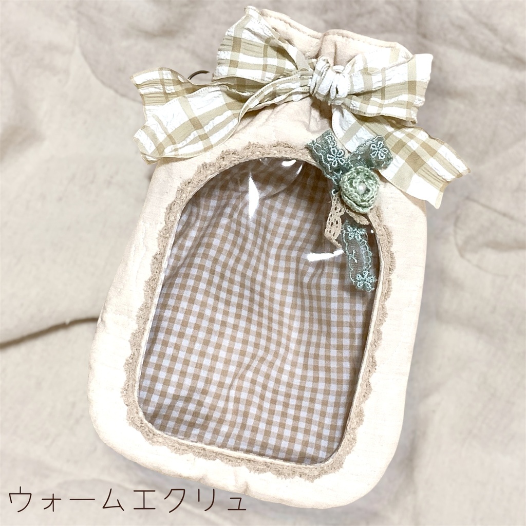 ラッピング巾着ポーチ🎀 無属性ぬいぐるみ10cm向け
