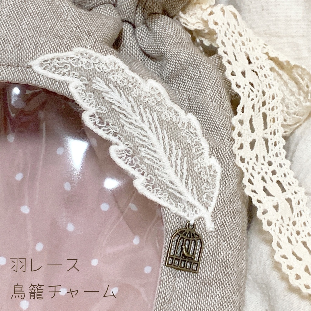 ラッピング巾着ポーチ🎀 無属性ぬいぐるみ10cm向け