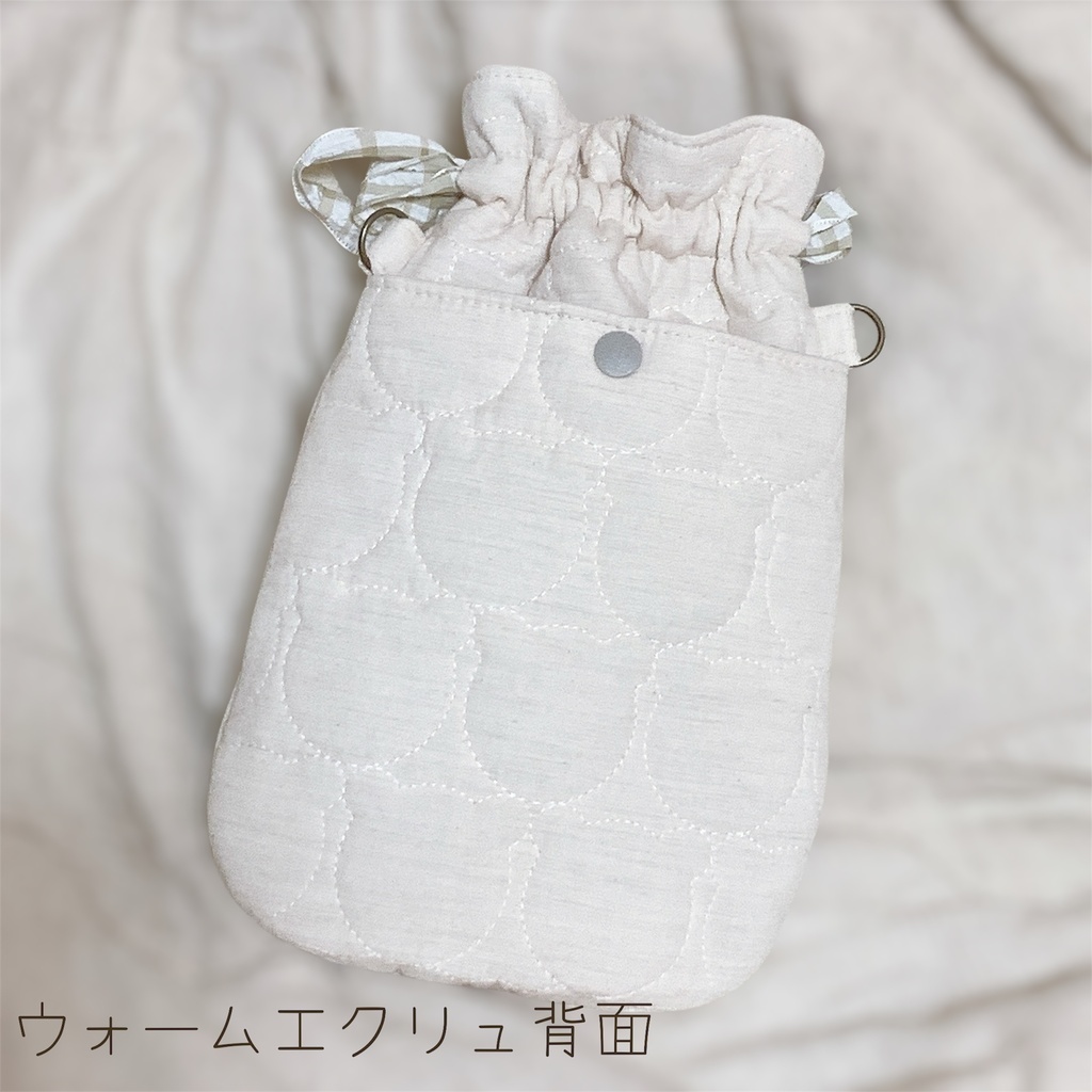 ラッピング巾着ポーチ🎀 無属性ぬいぐるみ10cm向け
