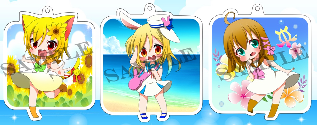 オリジナルアクリルキーホルダー