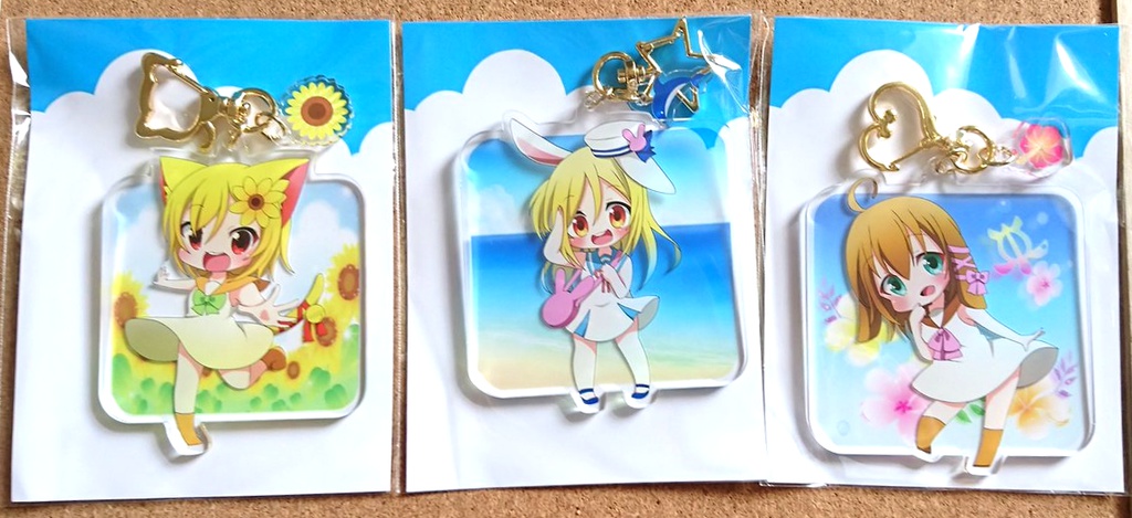 オリジナルアクリルキーホルダー