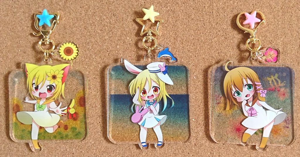 オリジナルアクリルキーホルダー