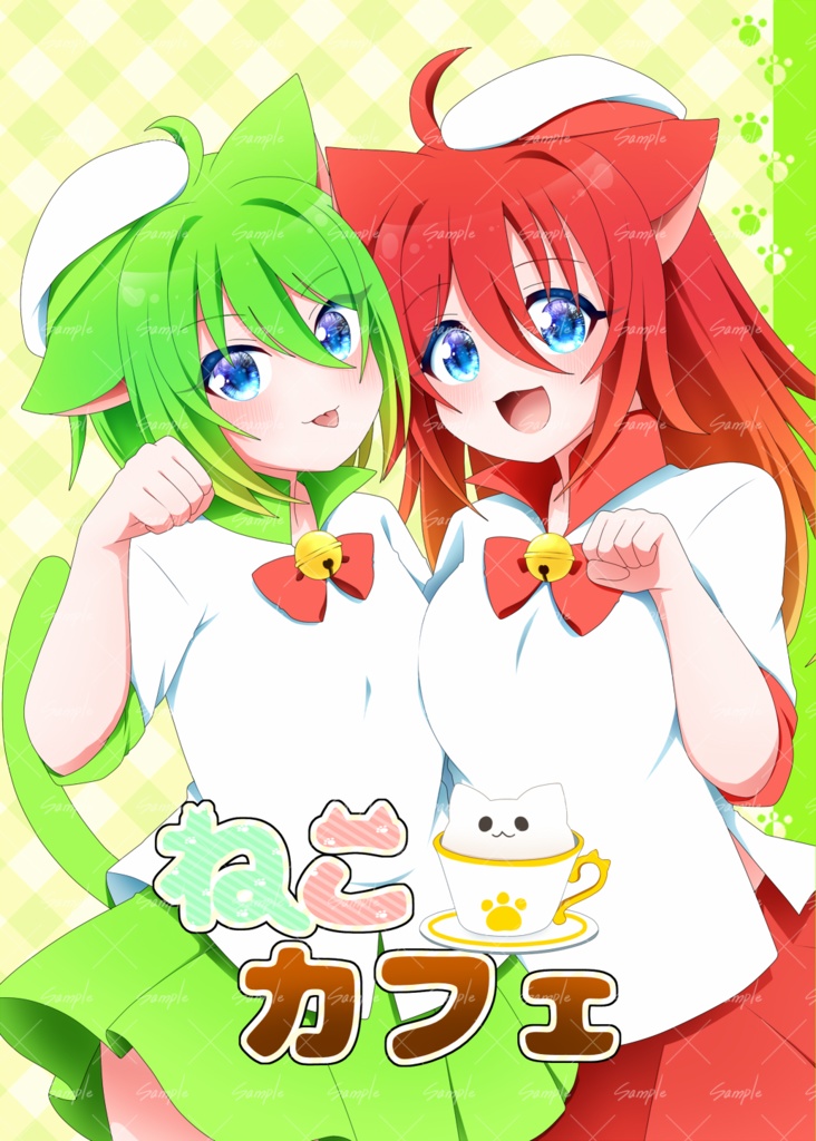 【創作漫画】ねこカフェ