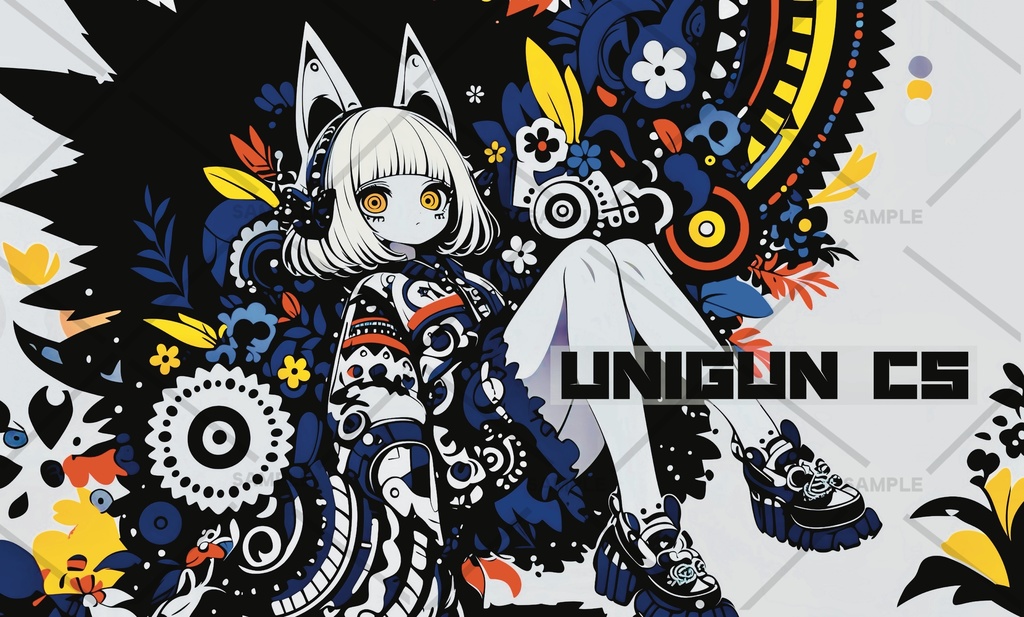 うにぐんCSオリジナルプレイマット(サインあり)