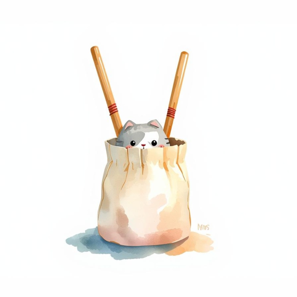 モネ風 × 可愛い剣道クリップアート14点セット(PNG形式)